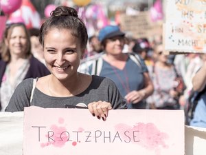 trΩtzphase, demo lohngleichheit, bern 22.09.2018