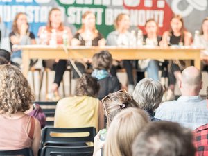 trΩtzphase, auf dem podium, 04.2018